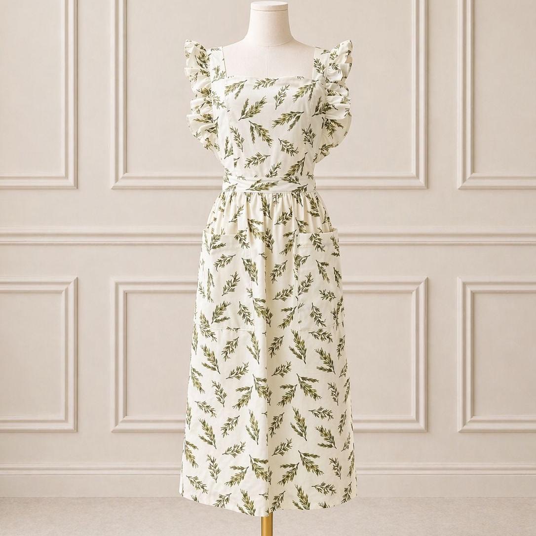 Rosemary Hostess Apron