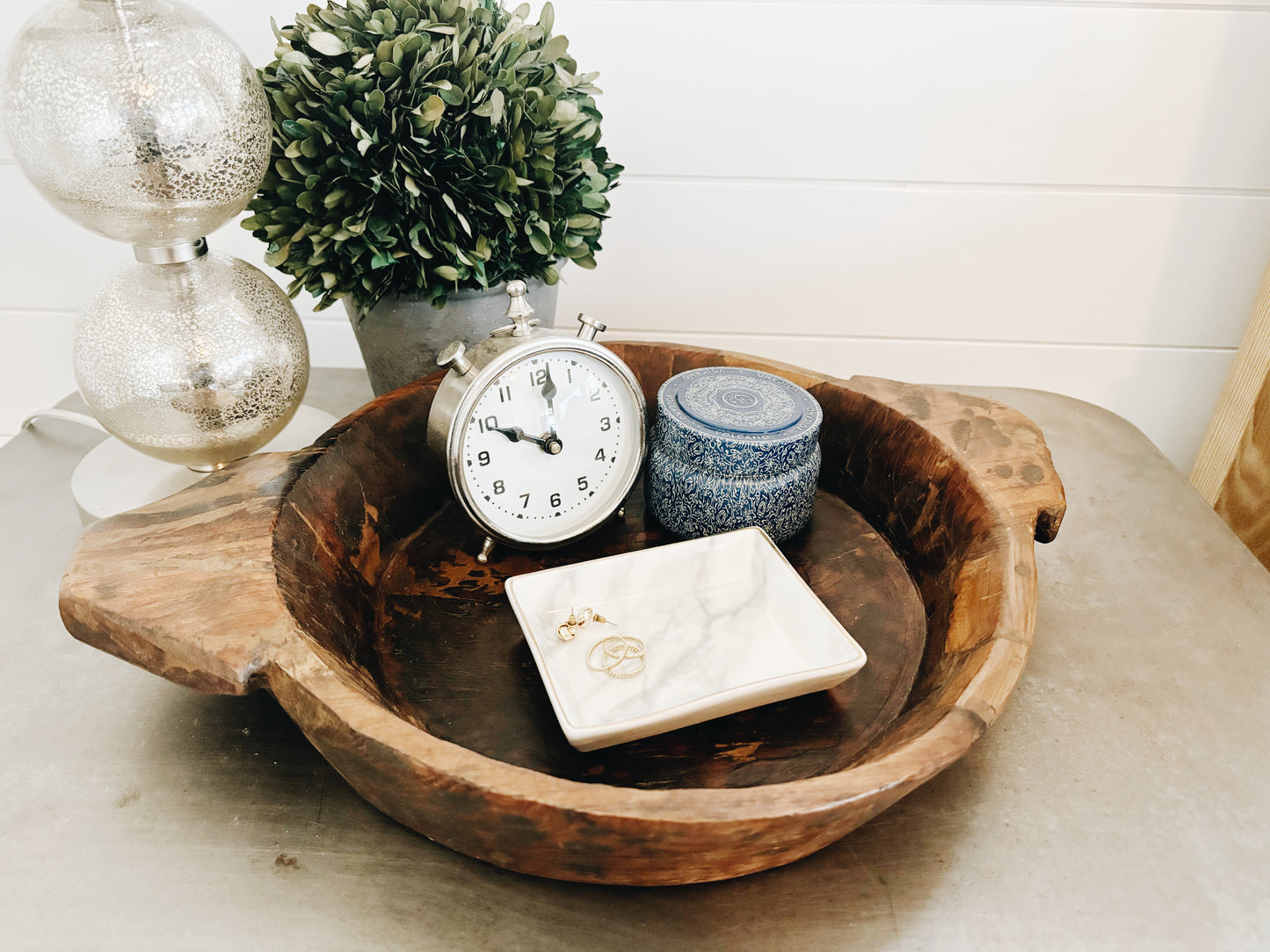 Vintage Wooden Parat/Bowl (A)