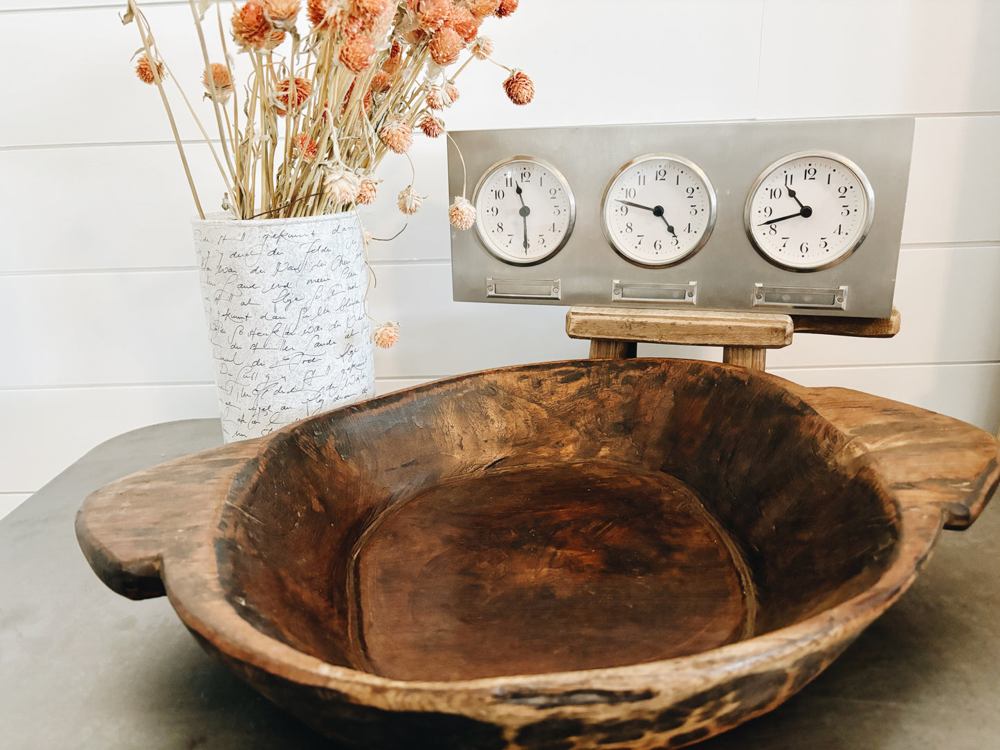 Vintage Wooden Parat/Bowl (B)