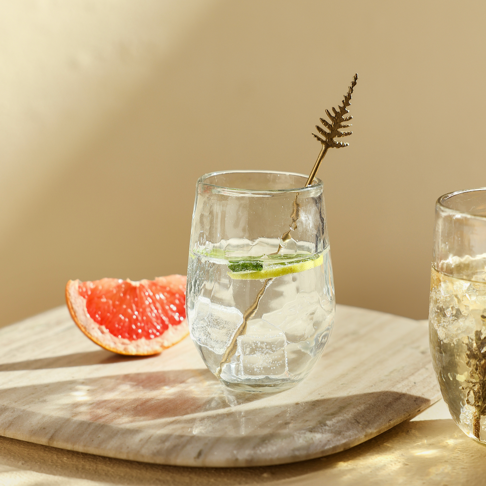 Pebbled Small Glasses - Set of 4