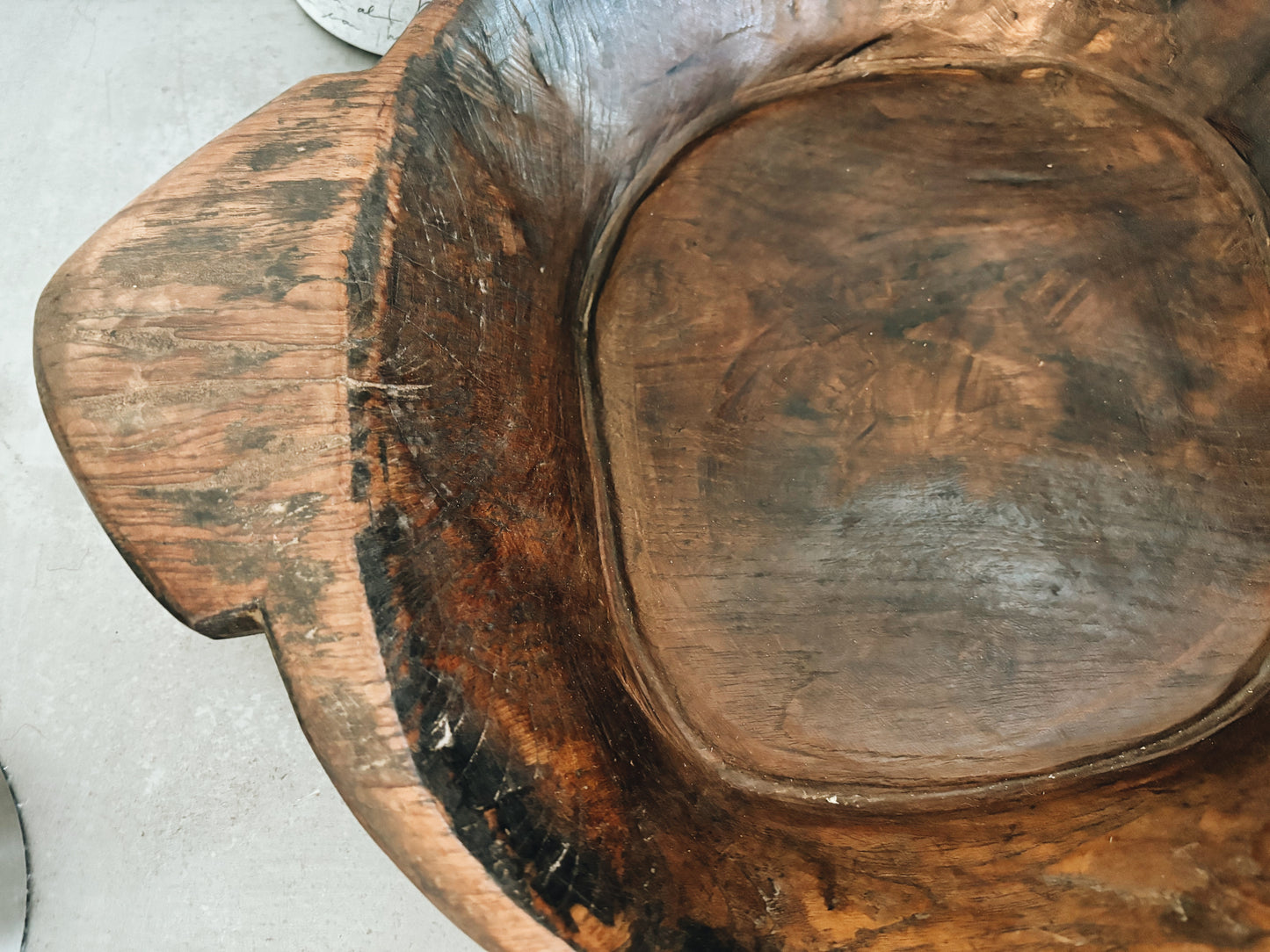 Vintage Wooden Parat/Bowl (B)