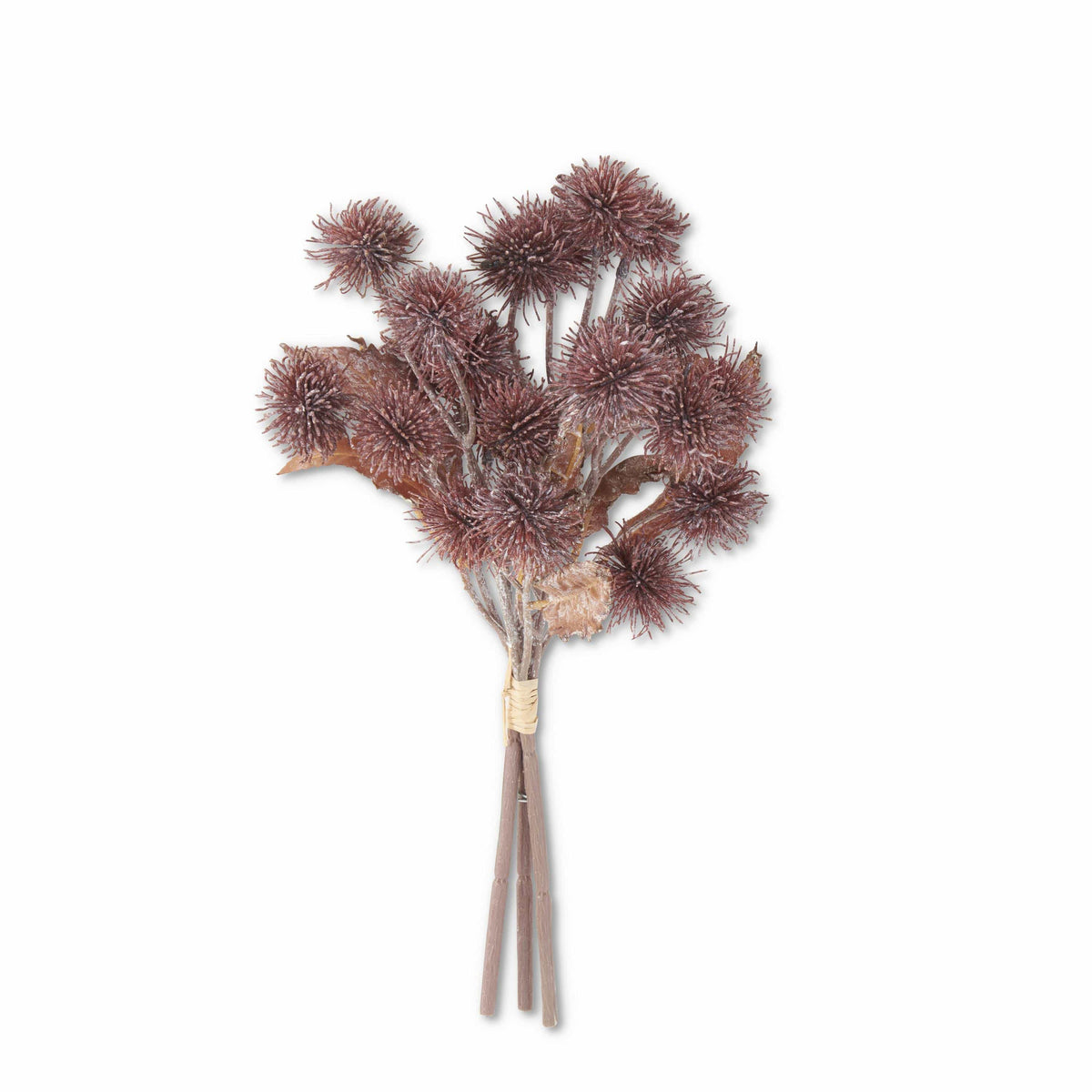 15" Burgundy Sycamore Fruit Bundle