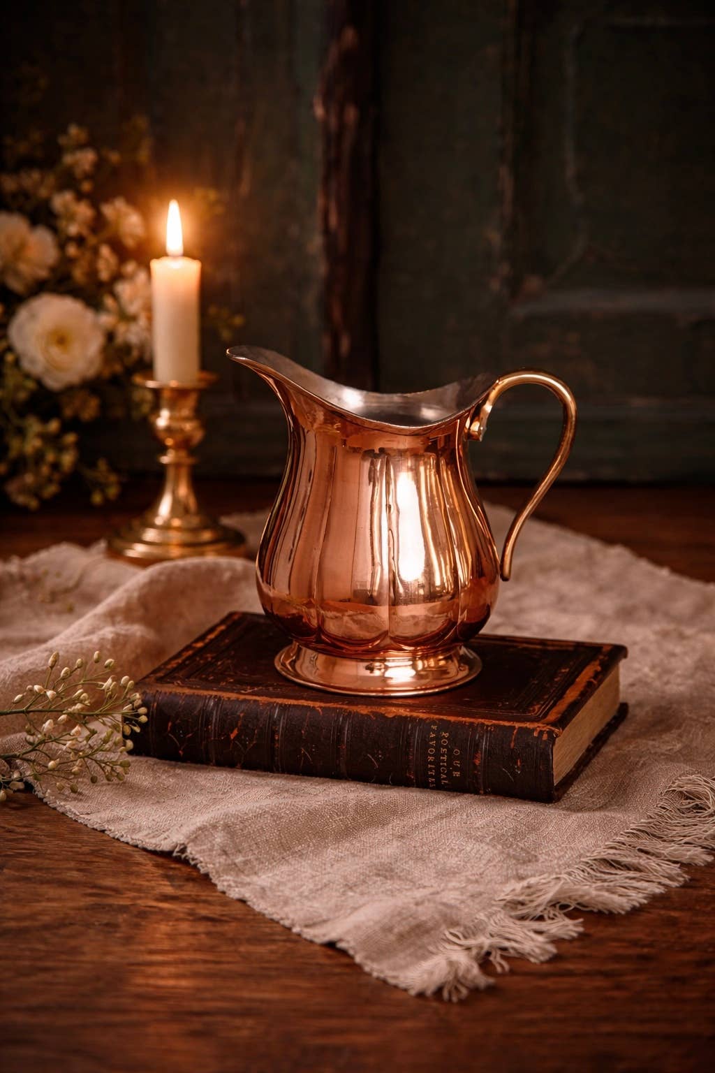 Coppermill Kitchen Vintage Inspired Small Pitcher – 6.5"