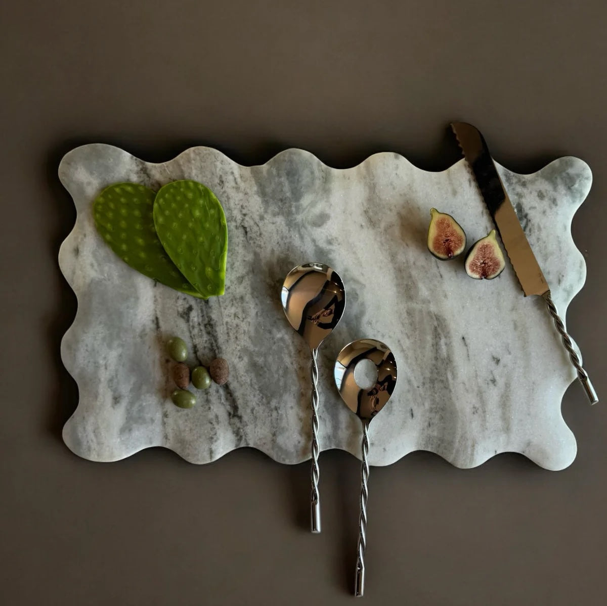 Kora Marble Serving Board (Large)