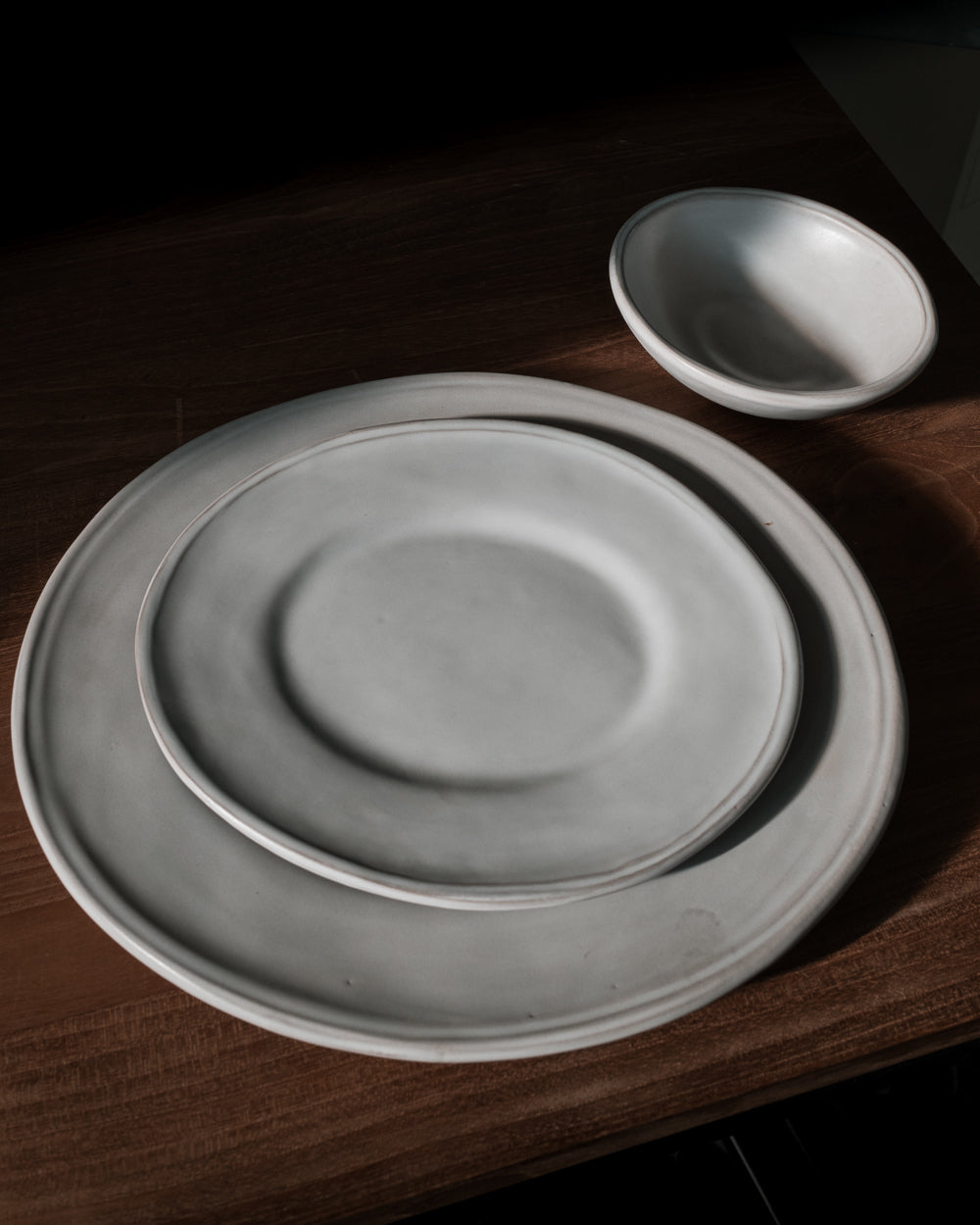 Cloud Oval Dessert Plate - Set of 4