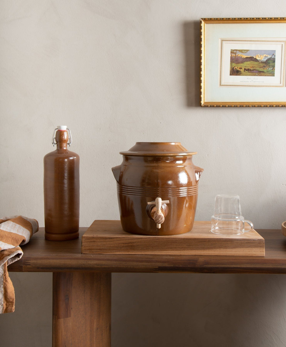 Bonny sur Loire Vintage Vinegar Jar