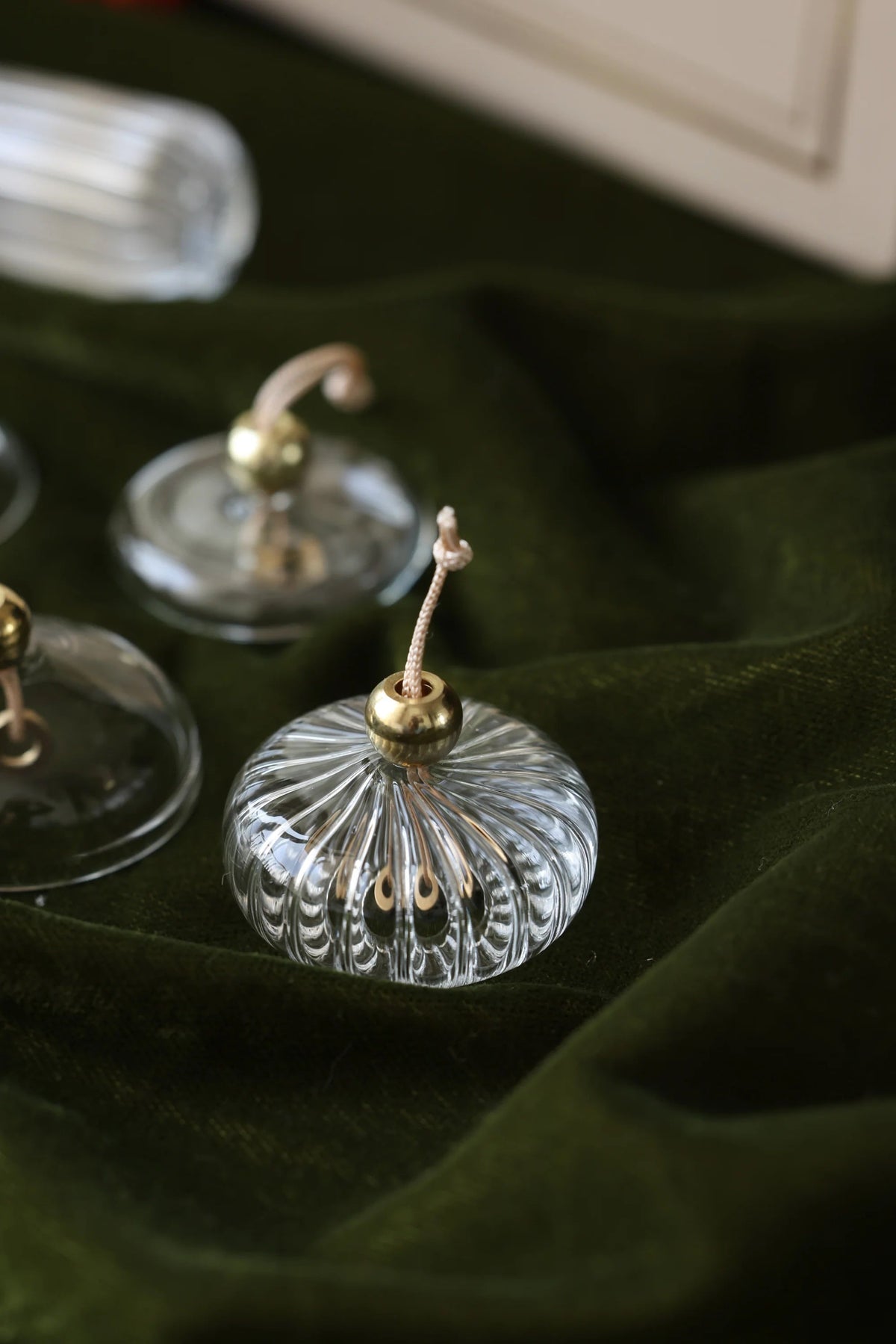 Bon Glass Ornaments - Set of 4