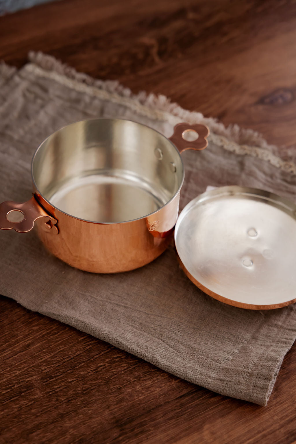 Vintage Inspired Copper Oven Dish