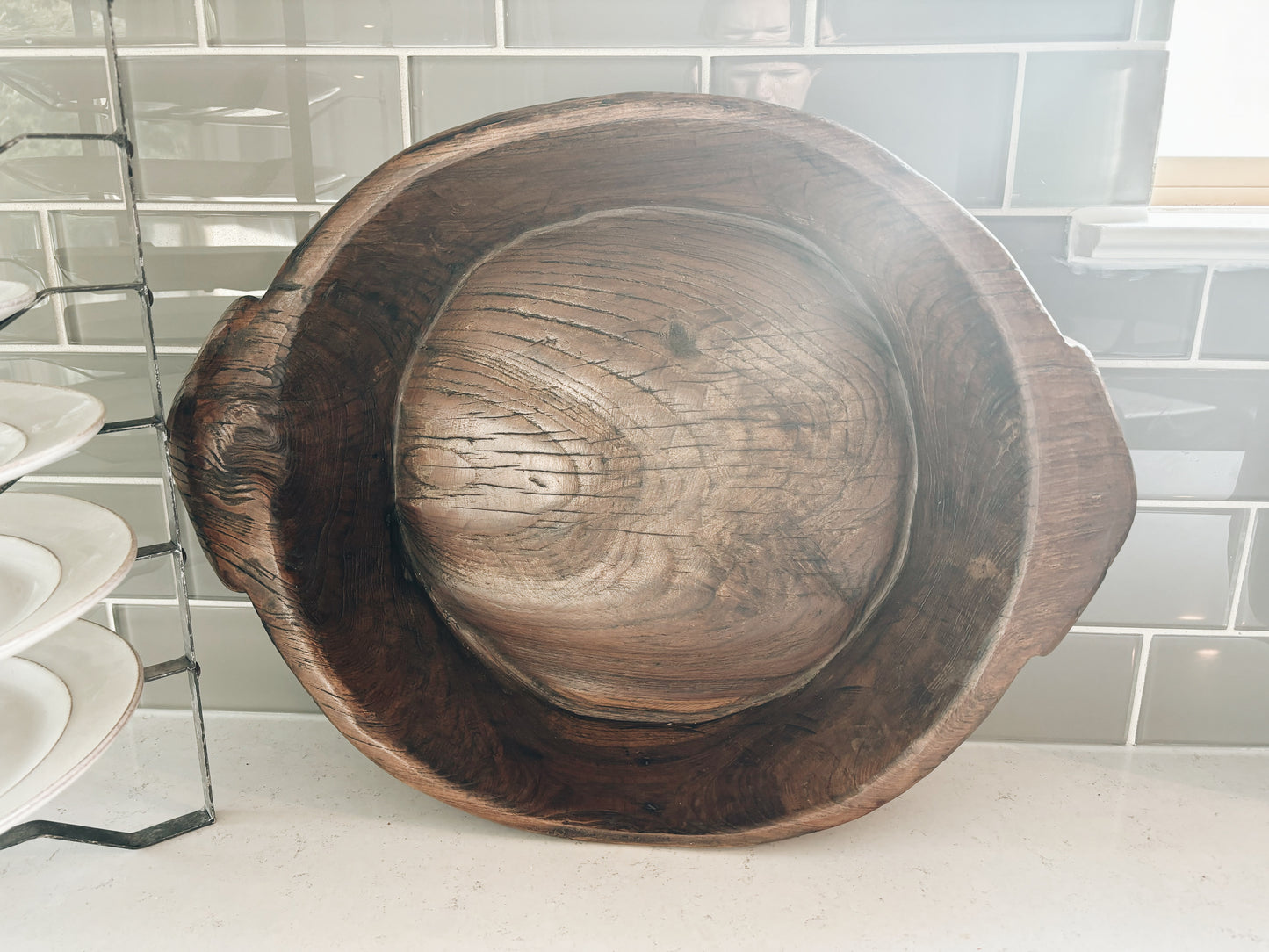 Vintage Wooden Parat/Bowl (C)