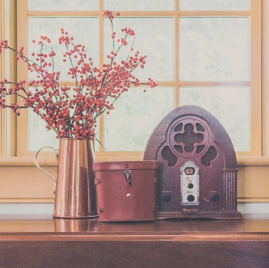 Copper Water Pitcher 9.5" - 100% Pure Copper with Brass Handle