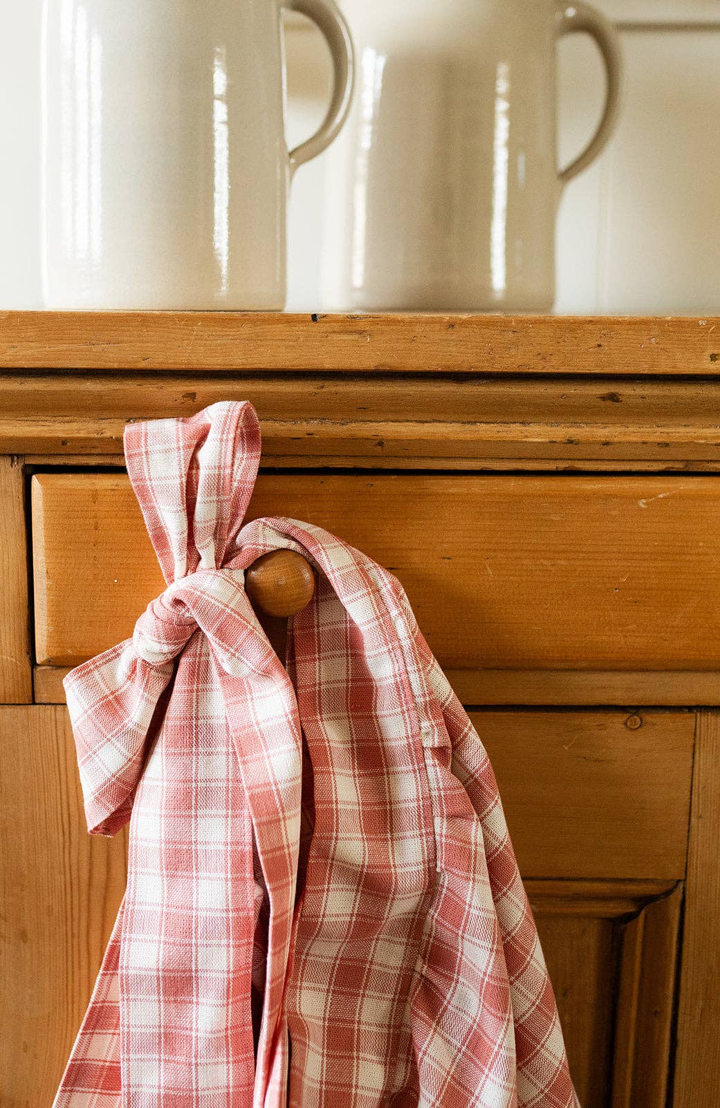 Yellow Gingham Cotton Half Apron – The Half Apron