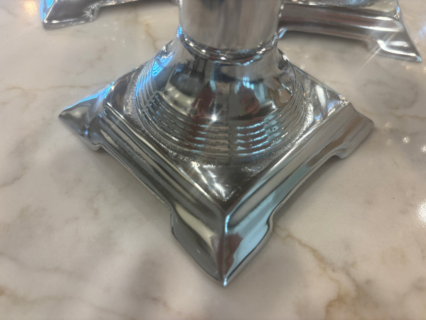 Handcrafted Pewter Candlesticks (Large) – Perfectly Imperfect