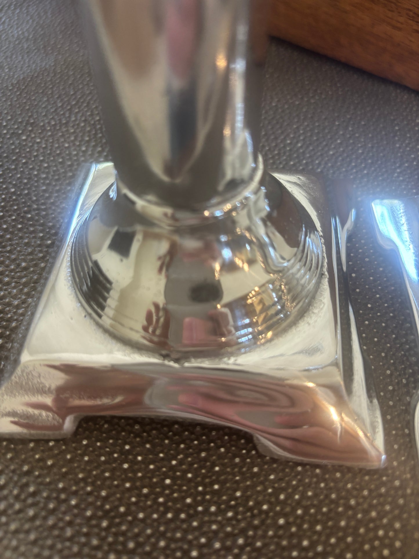 Handcrafted Pewter Candlesticks (Large) – Perfectly Imperfect