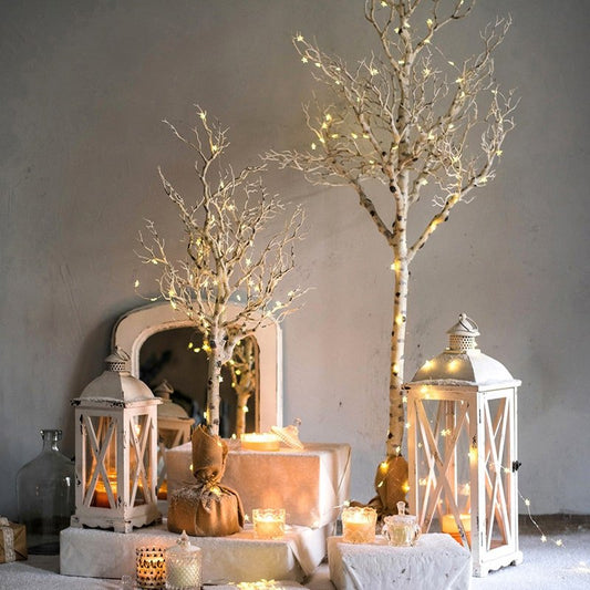 Winter White Faux Tree