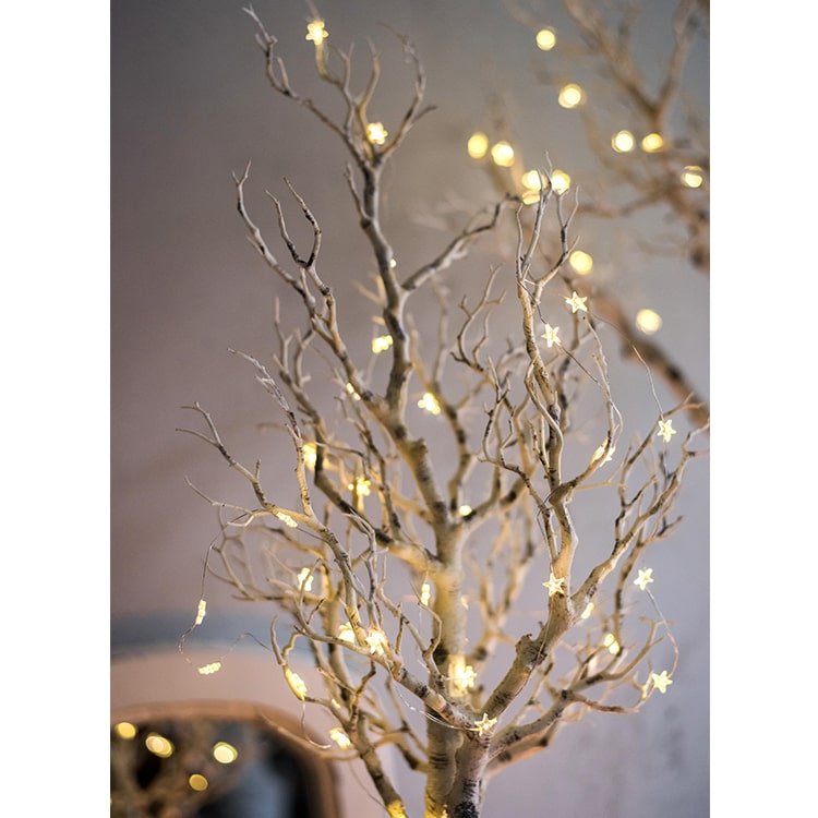 Winter White Faux Tree