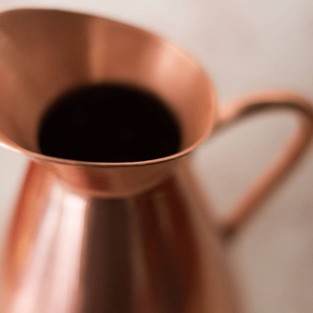 Large Copper Heirloom Vase 14" - 100% Pure Copper
