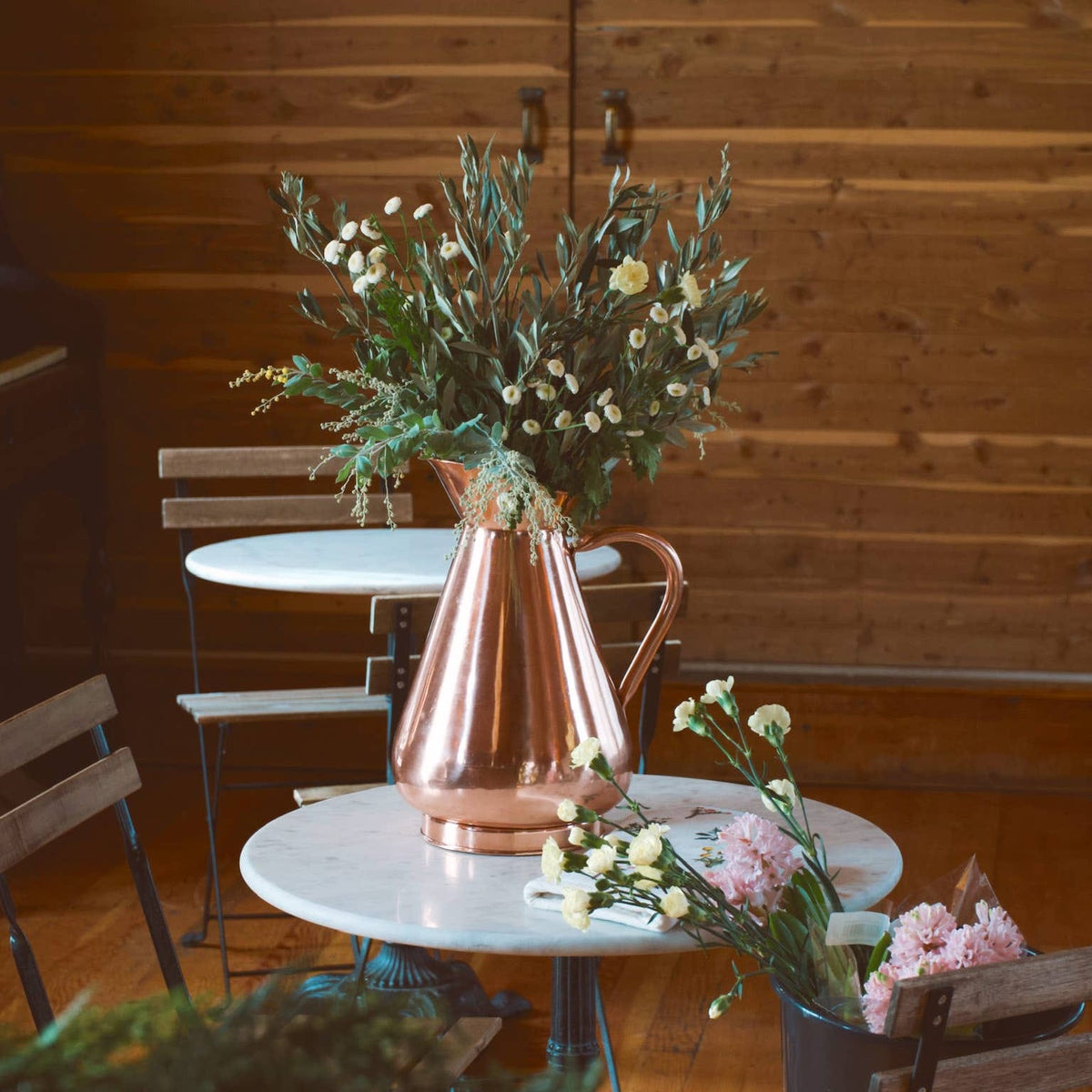 Large Copper Heirloom Vase 14" - 100% Pure Copper