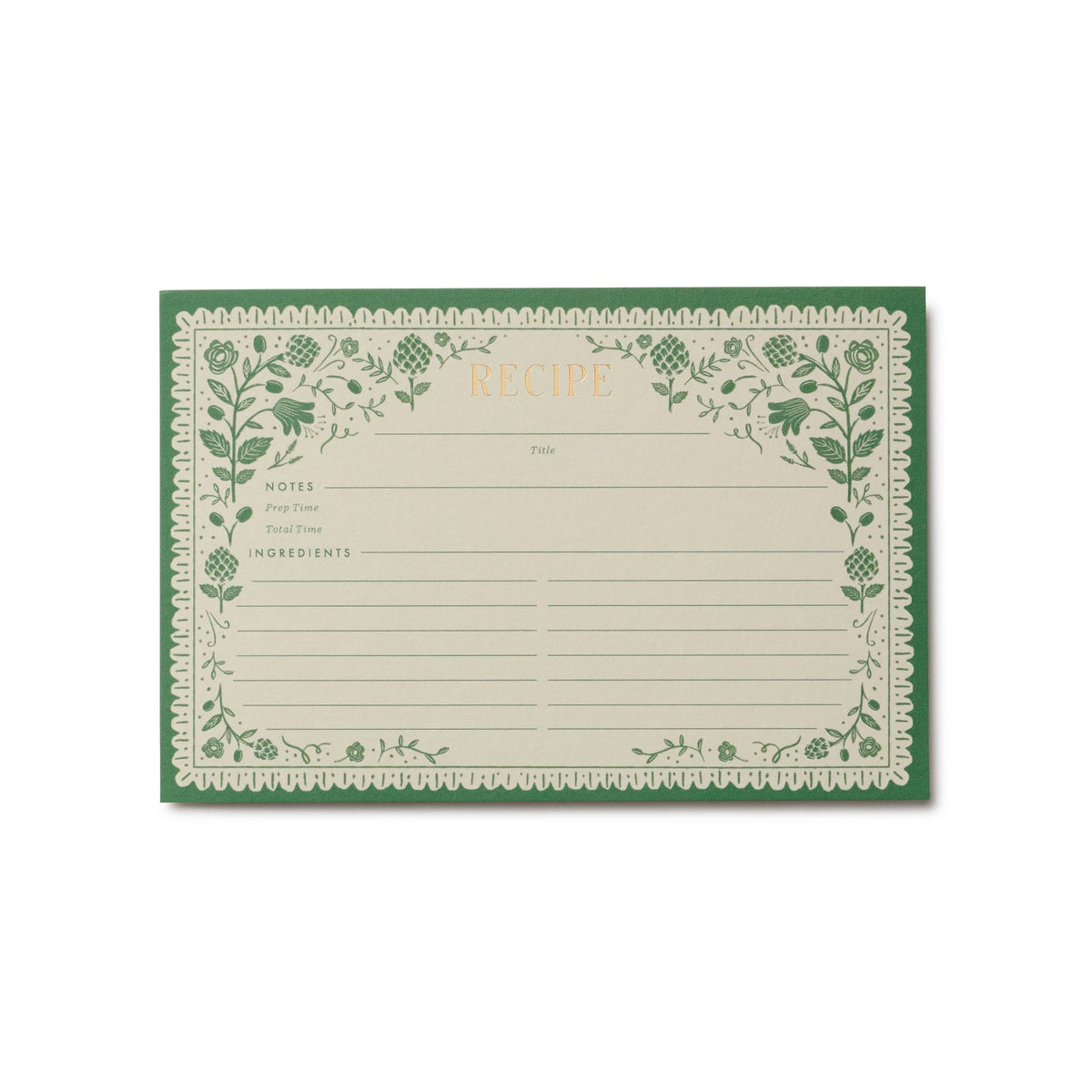 Rifle Paper Co. Artichoke Recipe Cards – Set of 12