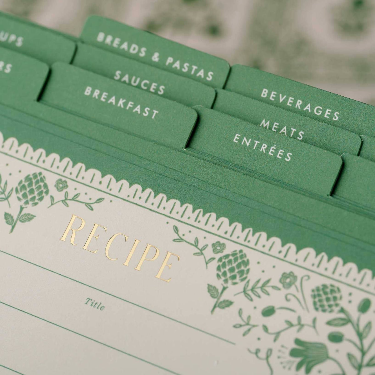 Rifle Paper Co. Artichoke Recipe Tin