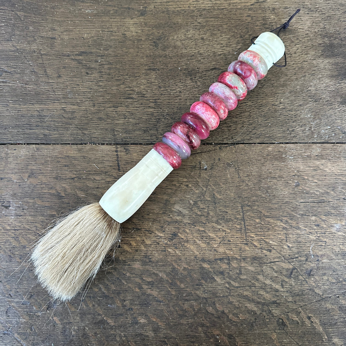 Vintage Red Jade Calligraphy Brush - Different Styles