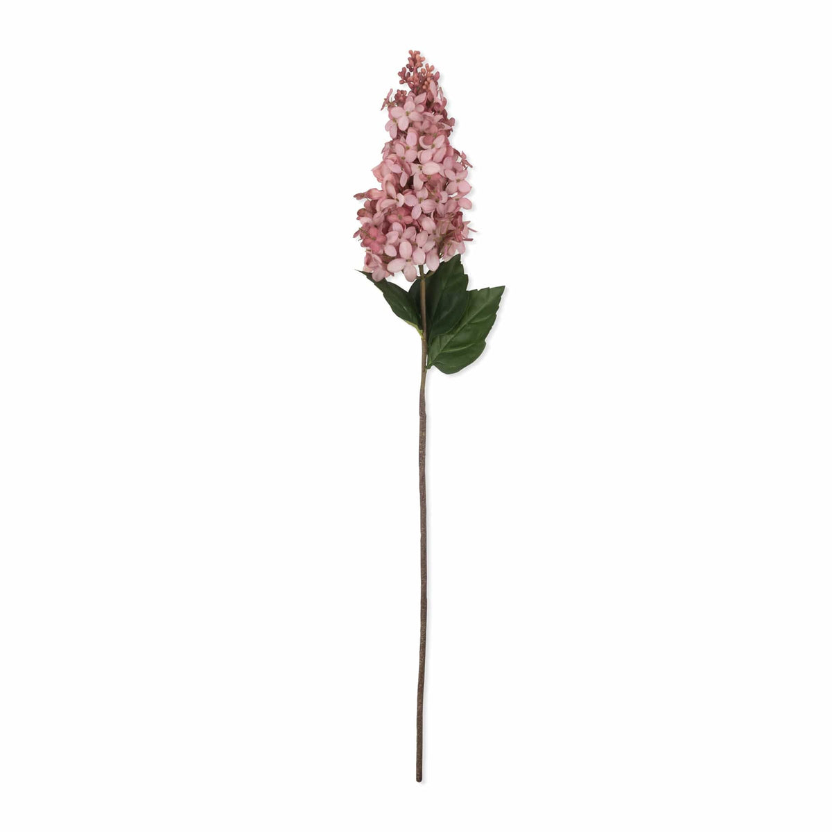 Sunset Pink Cone Hydrangea Stem 32" - Single Stem Artificial Flower
