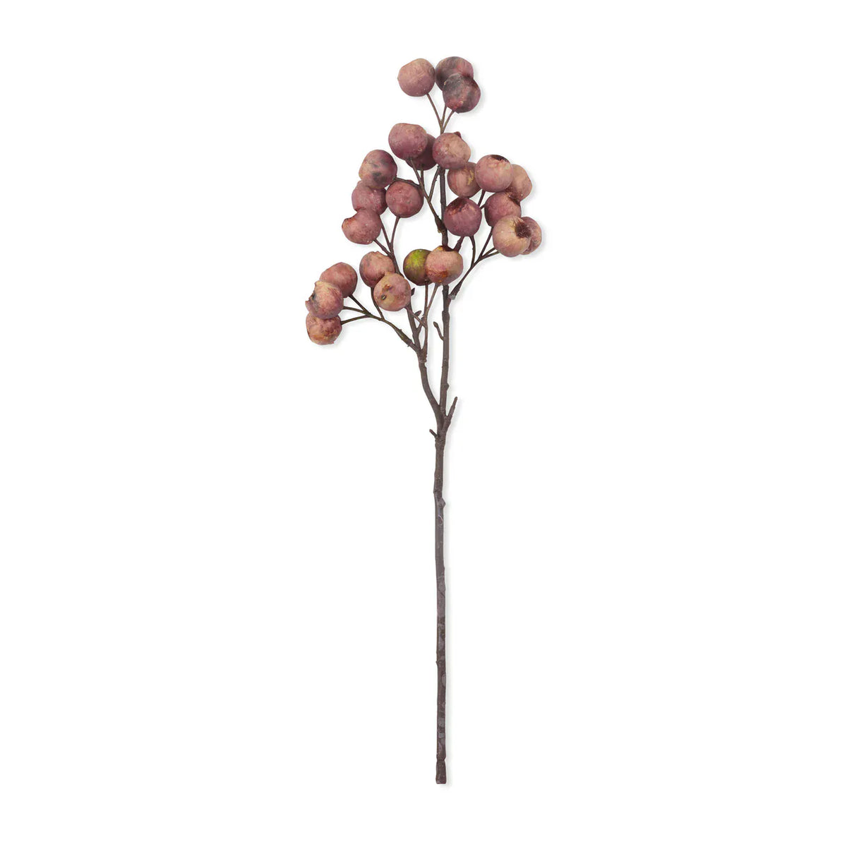 Eventide Artificial Hawthorn Berry Stem - Single Stem Faux Botanical
