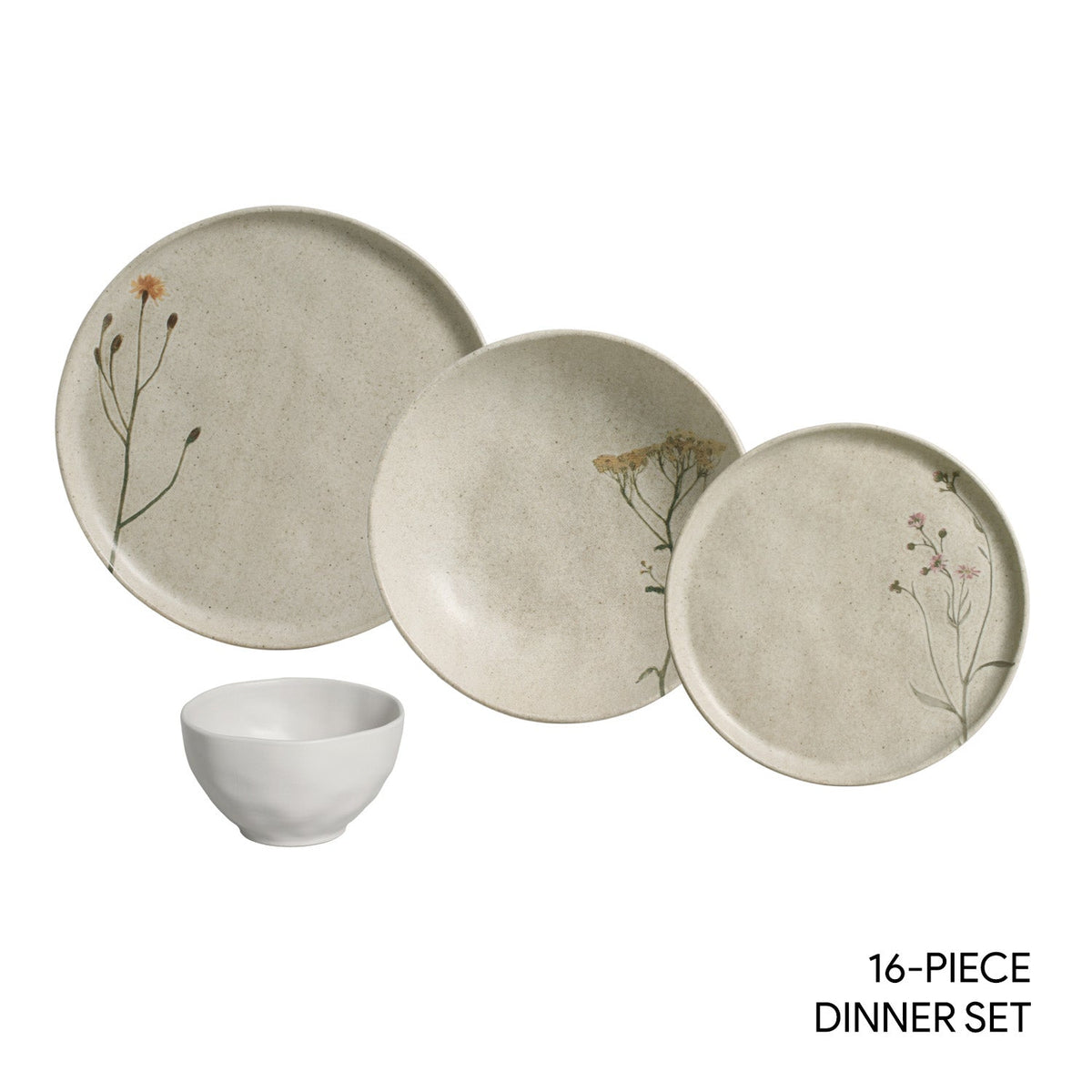 16 Pc. Dinnerware Set