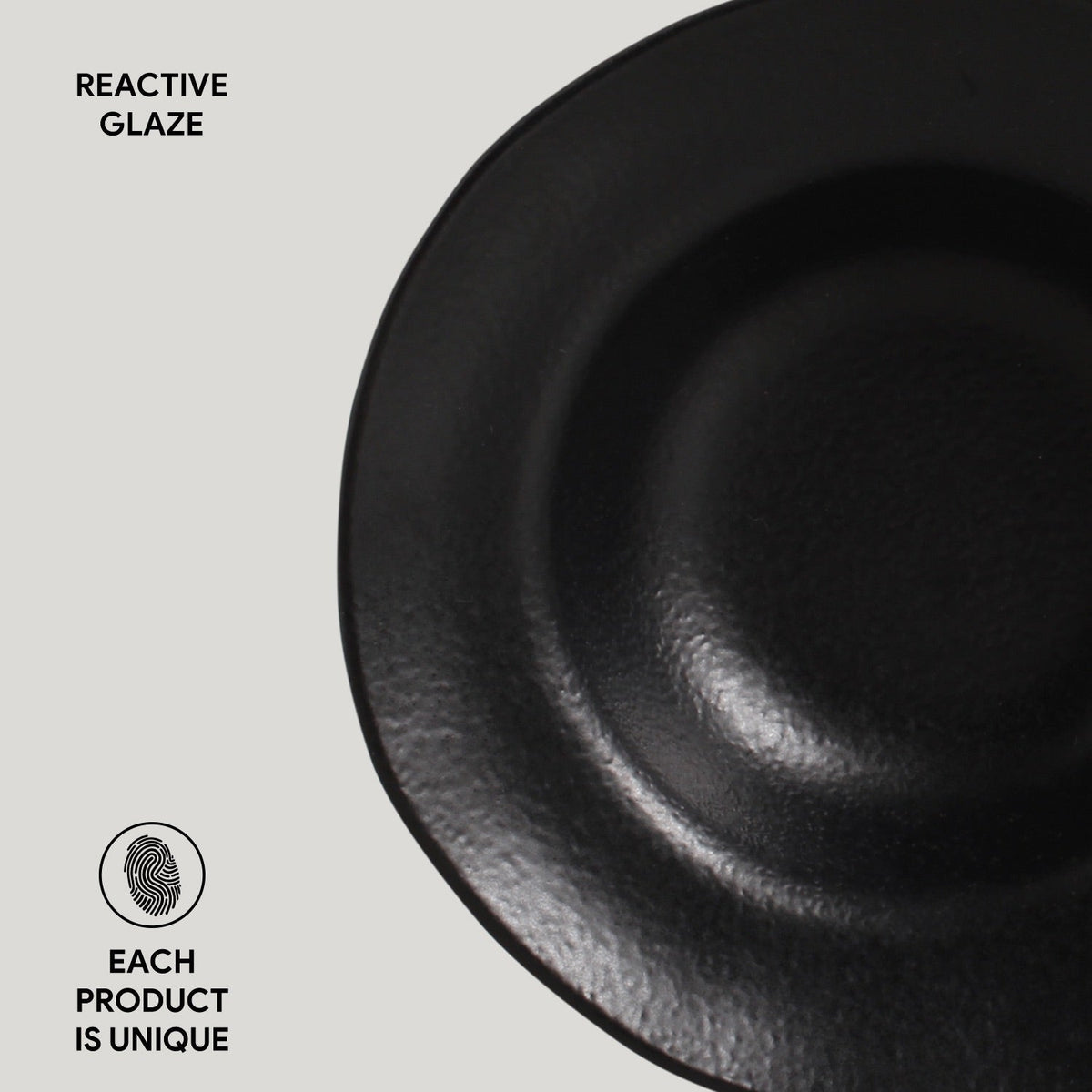 Dessert/Deep Rim Plate Set of 4