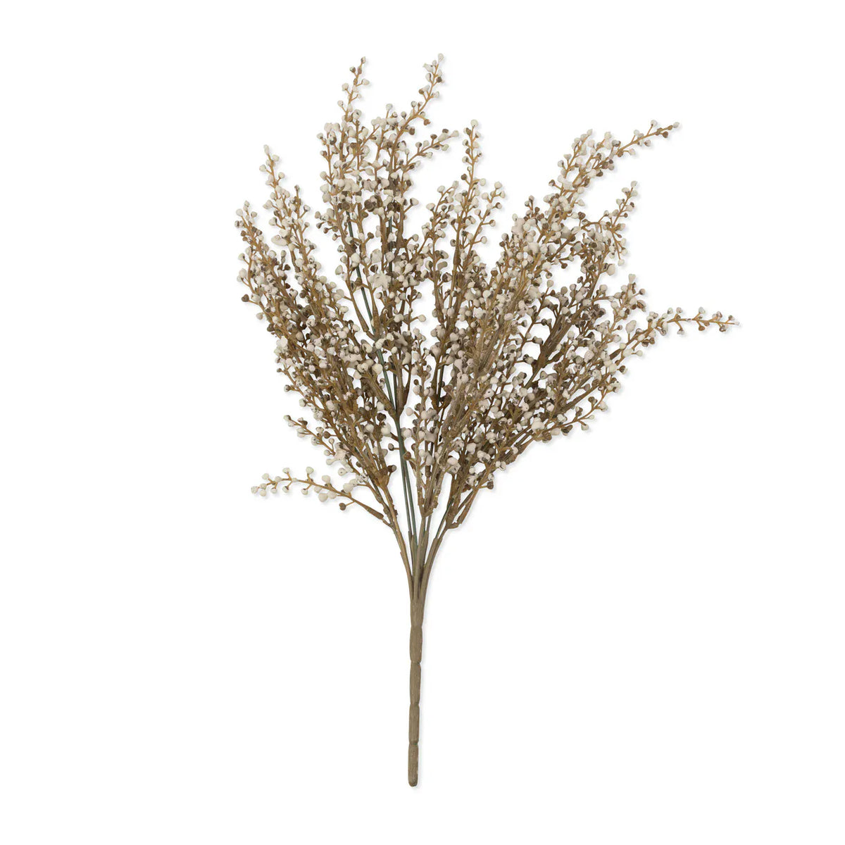 Cream Heather Stem 16.5" - Single Stem Artificial Greenery