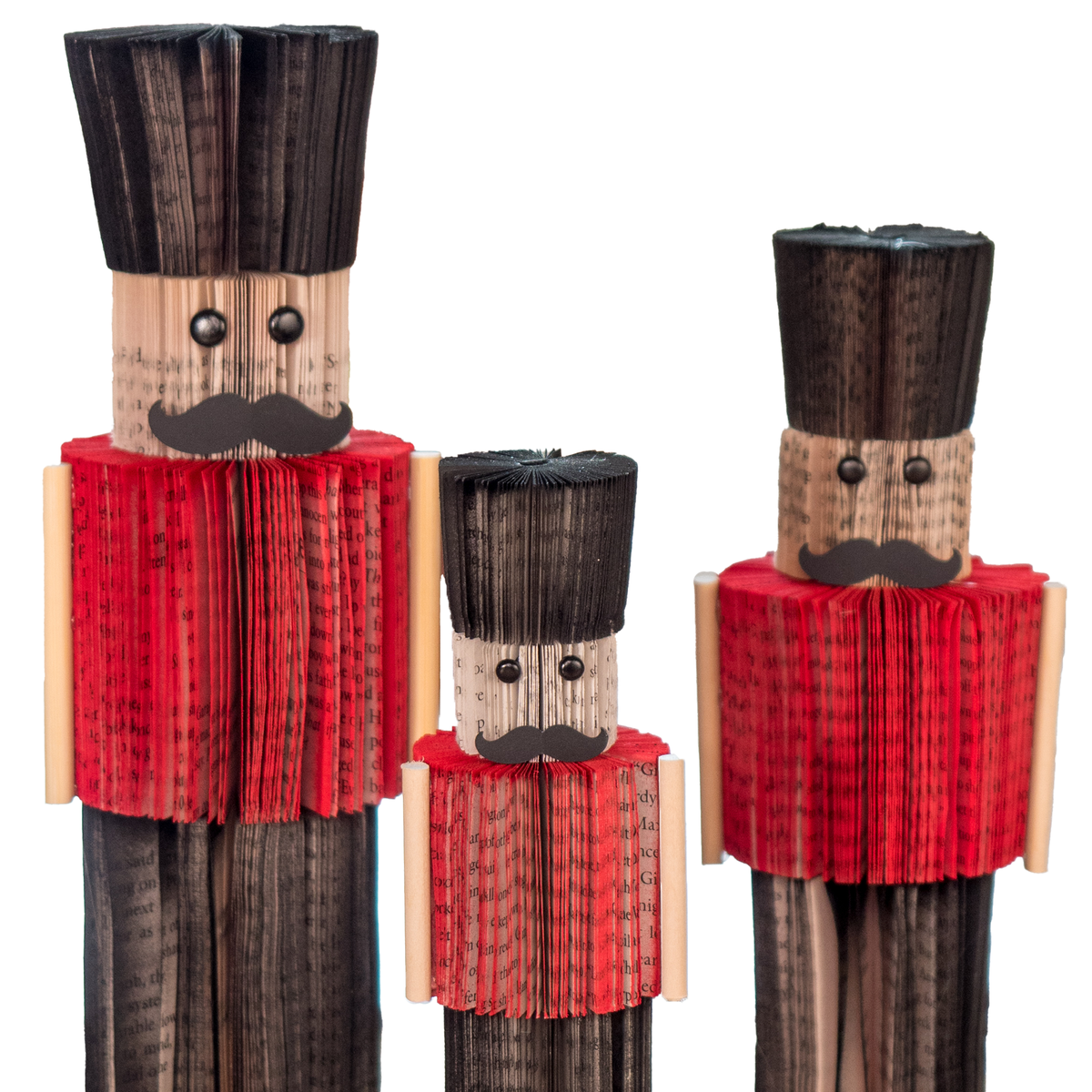 Nutcrackers-Christmas Book Decor