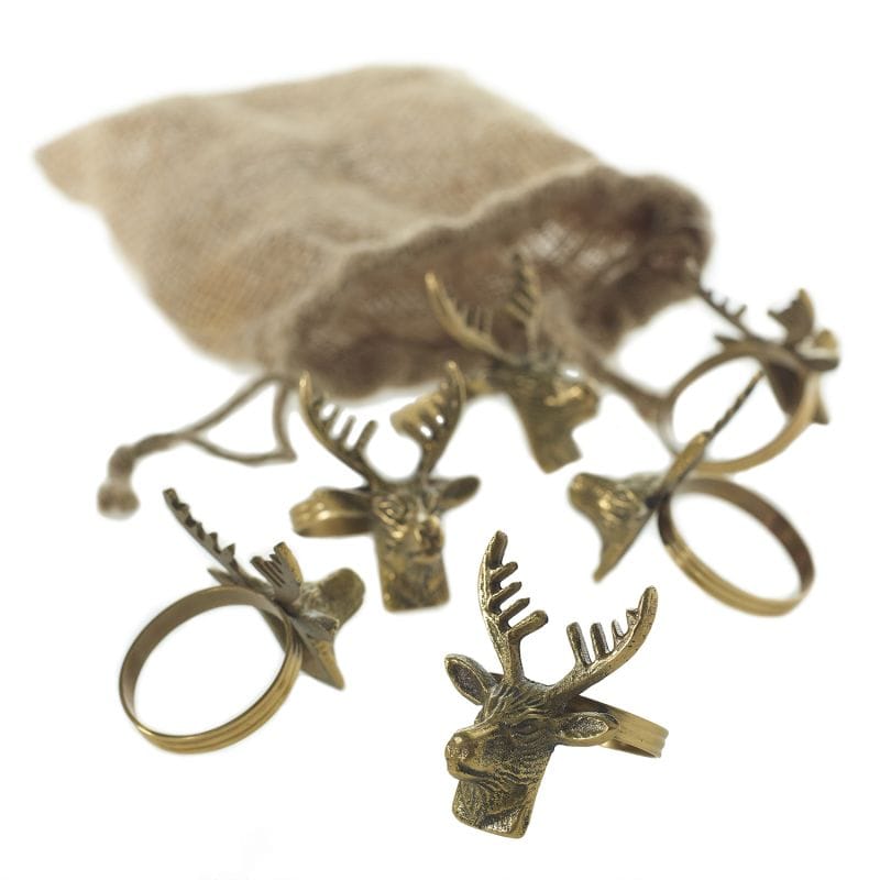 DEER NAPKIN RINGS