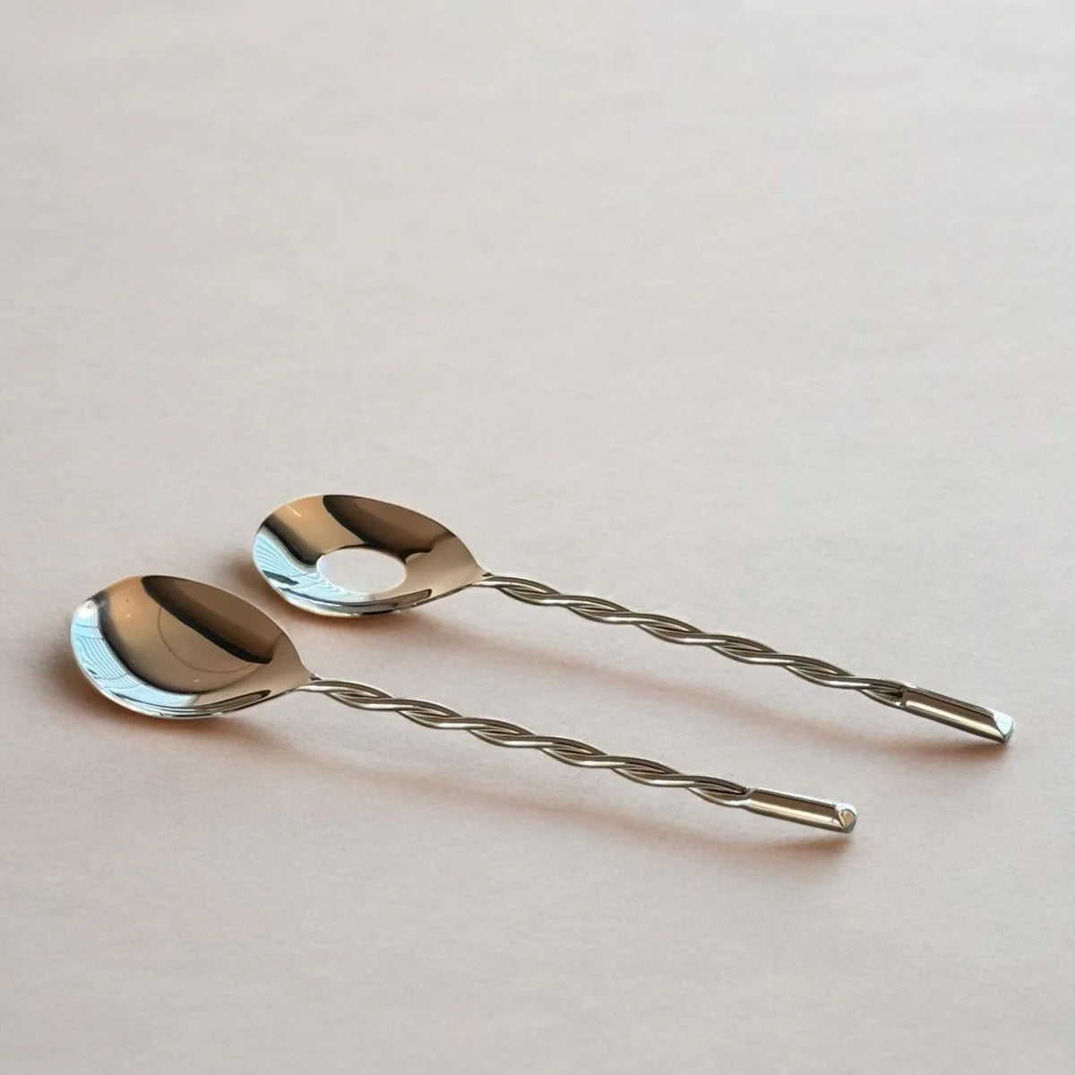 Ankara Twisted Salad Servers