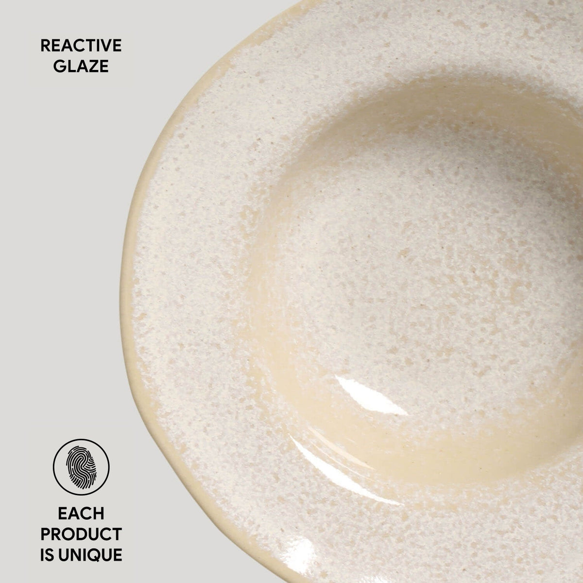 Dessert/Deep Rim Plate Set of 4