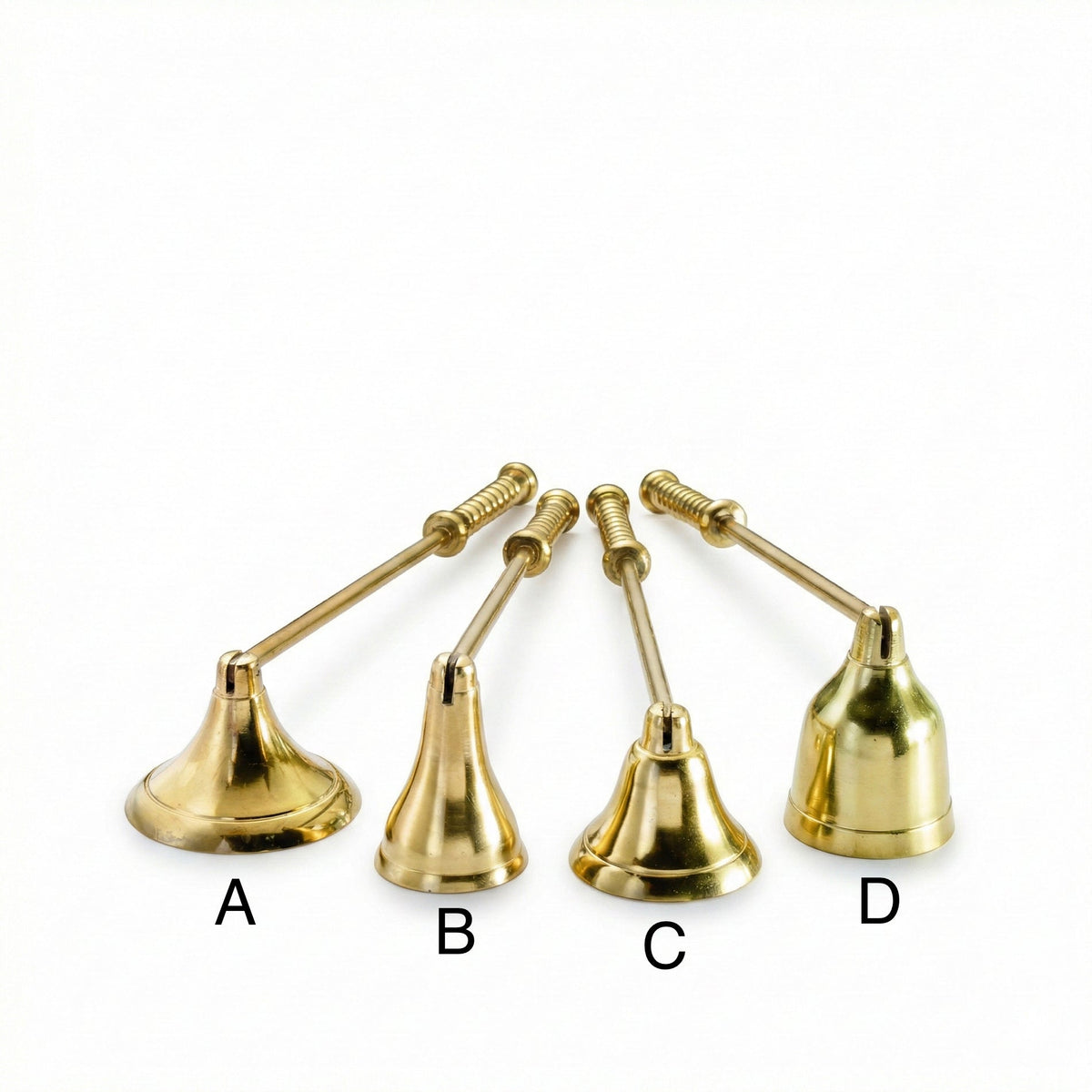 Gilded Candle Snuffers – Assortment of 4