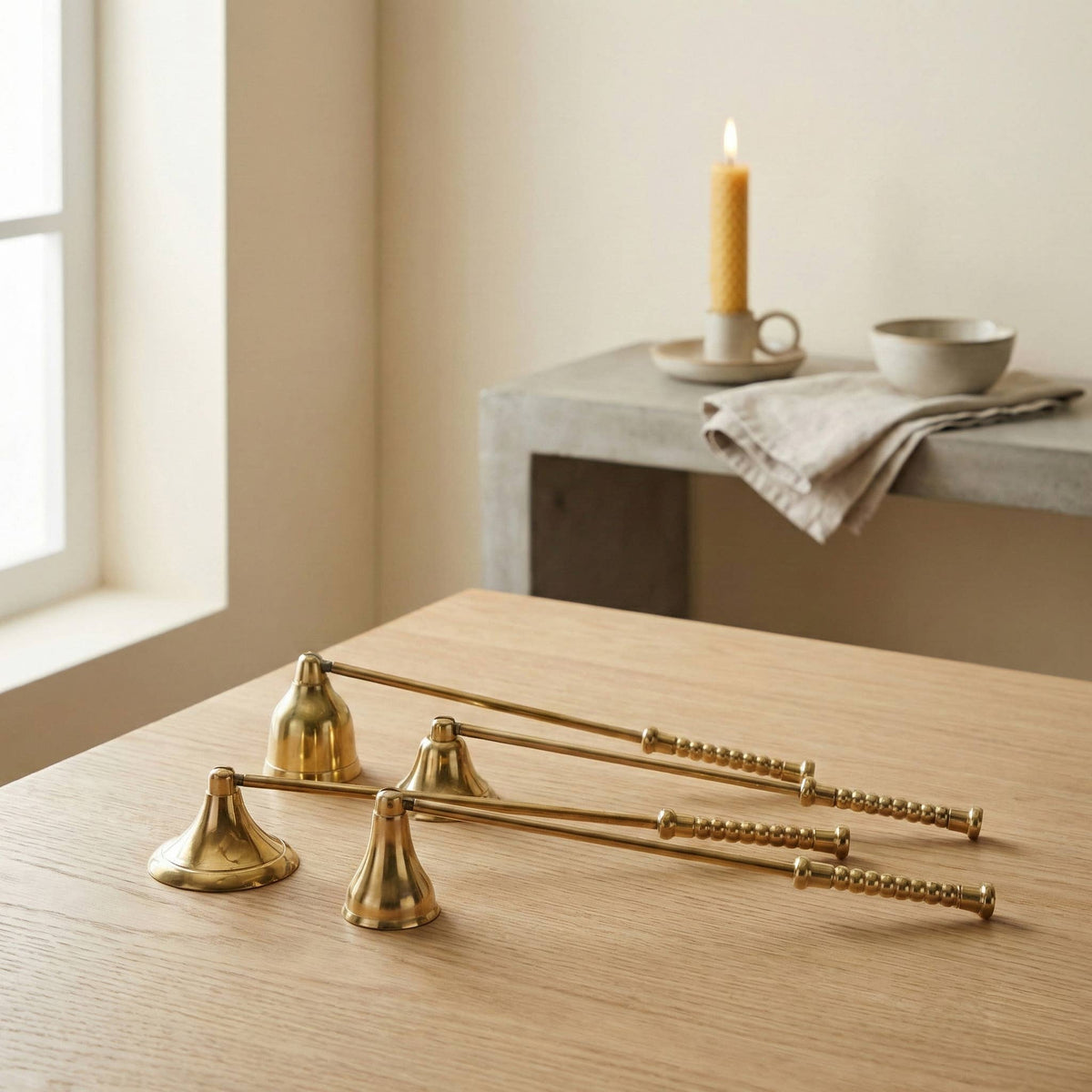 Gilded Candle Snuffers – Assortment of 4