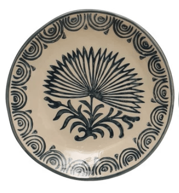 White Cliff Studio Lorna Hand Painted Plate