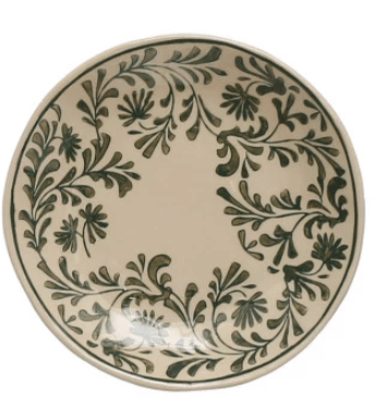 White Cliff Studio Lorna Hand Painted Plate